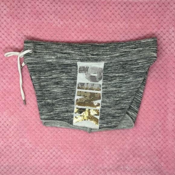 VS PINK Ombré Sequin Shorts XS - Picture 9 of 9